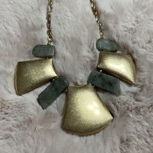 Semi Precious Stone Adjustable Necklace